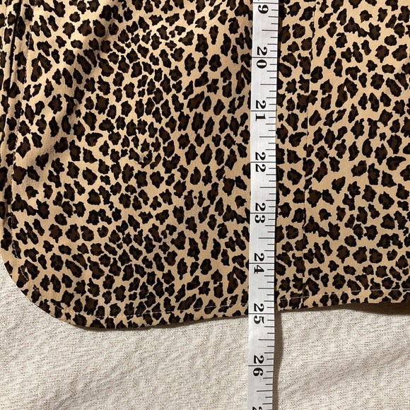 August Max Woman Animal Print Silk Jacket Size 16W - Picture 6 of 8